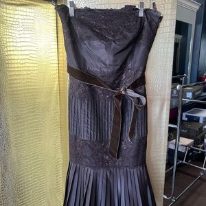 Banana Republic brown lace dress